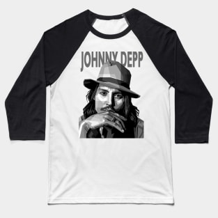 Depp Grey Baseball T-Shirt